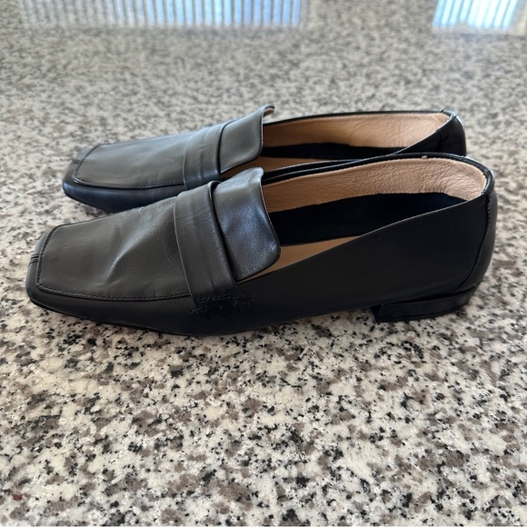 INTENTIONALLY BLANK x Anthropologie Pinky Loafer Ballet Flat Casual Black Sz. 7 - Picture 7 of 13